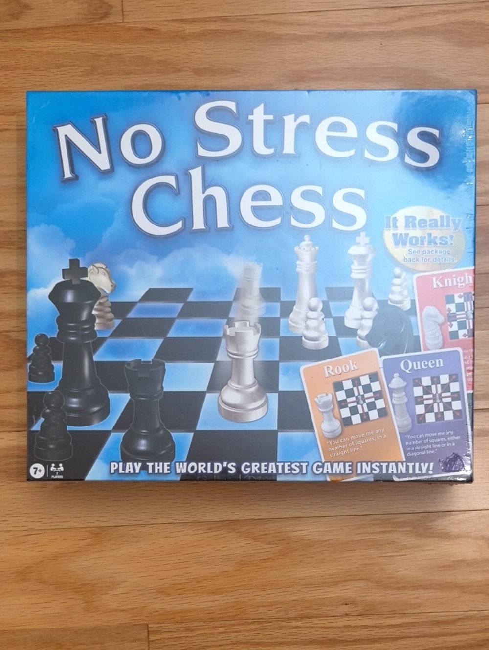 No Stress Chess Board Game Ages 7+ NWT